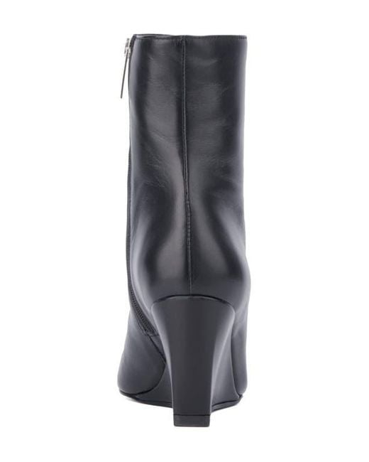 Aquatalia Black Pauletta Wedge Boot