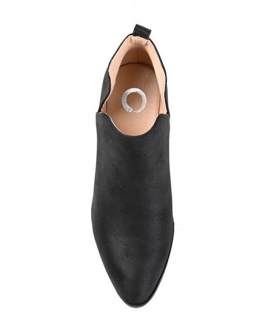 Journee Collection Black Journee Lola Patterned Ankle Bootie