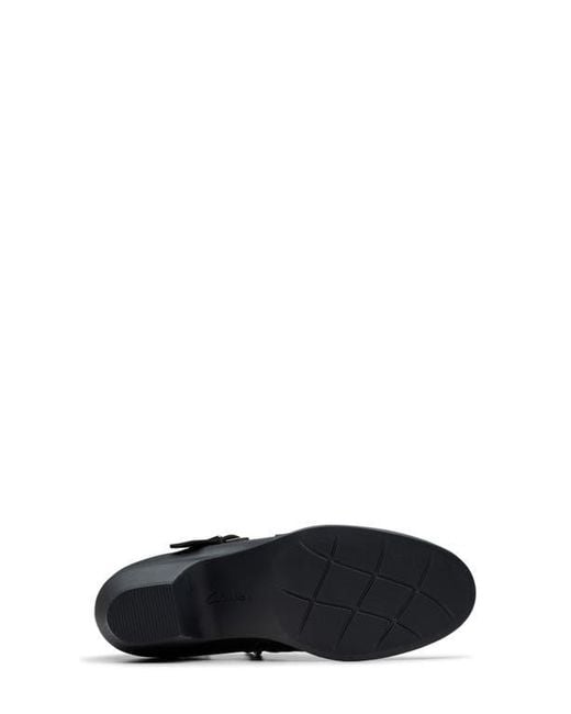 Clarks Black Emily2 Darcey Bootie