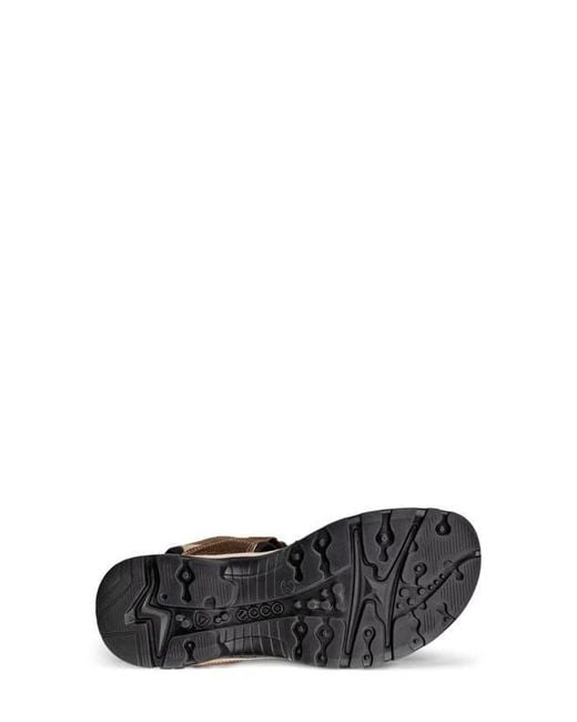 Ecco White Yucatan Patchwork Sandal