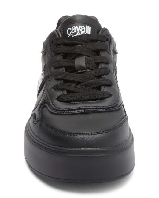 Roberto Cavalli Black Gab Sneaker for men