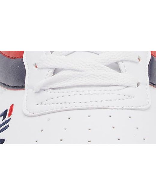 Fila White Vulc 13 Reverse Flag High Top Sneaker for men