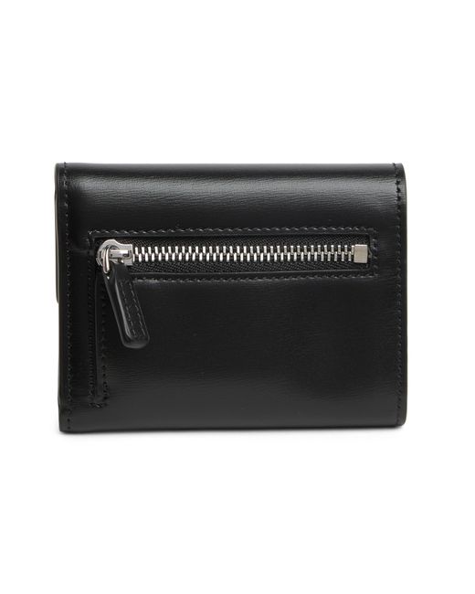 MCM Tracy Leather Wallet in Black for Men Lyst