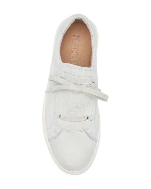 Blackstone White Slip-On Sneaker