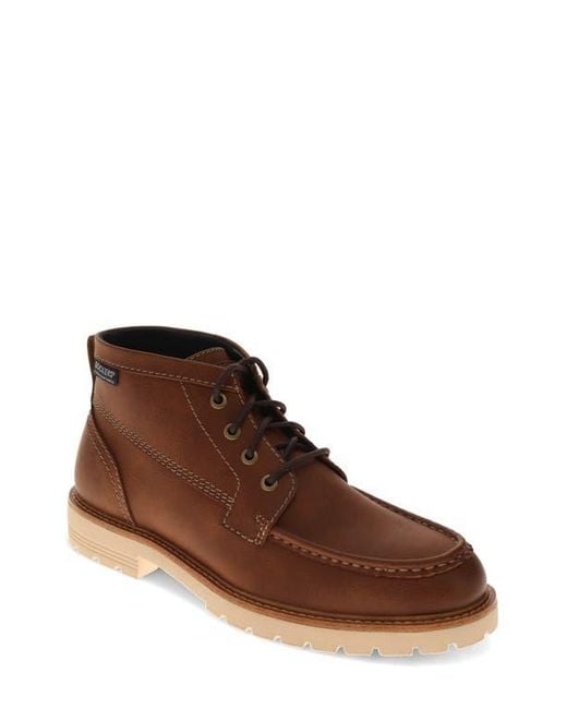 Dockers Brown Moc Toe Boot for men