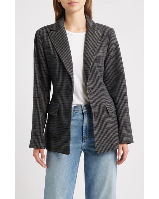 Rails Black Doris Plaid Blazer