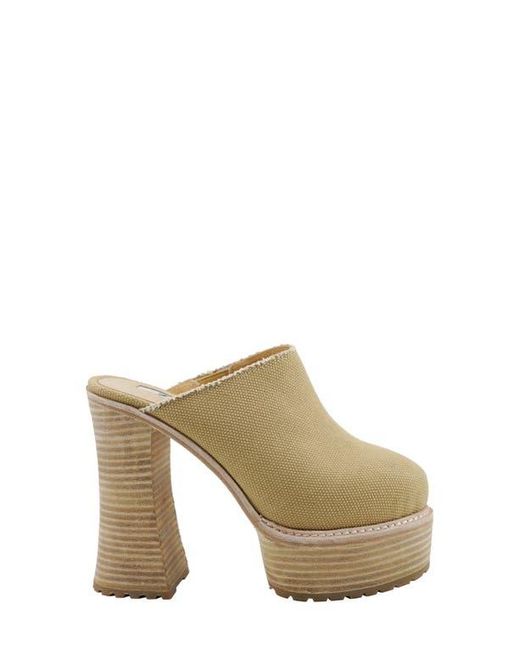 Zigi White Fina Platform Clog