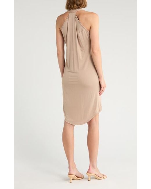 Go Couture Natural High-Low Shift Dress