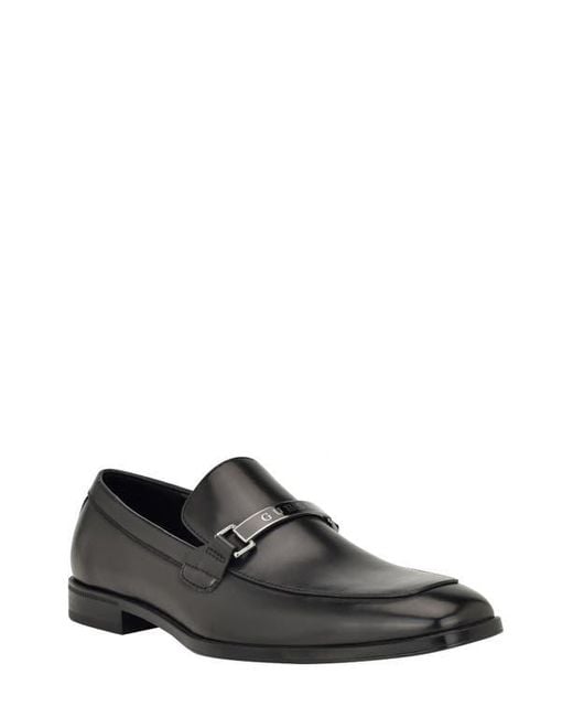 Guess Black Hisoko Bit Loafer for men