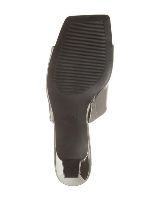 DKNY Gray Kellyn Mule Sandal