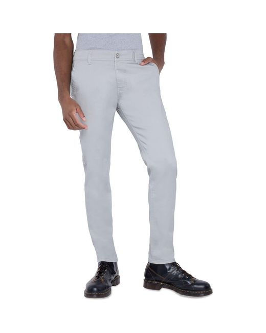 Xray Jeans Gray Commuter Chino Pants for men