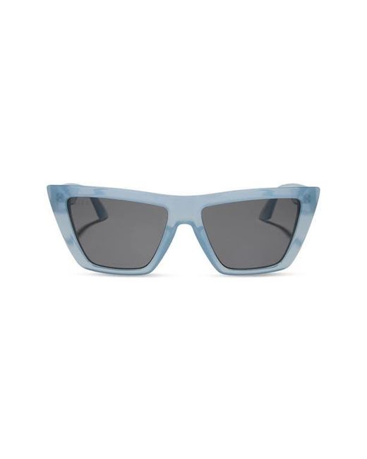 DIFF Blue Winona Square Sunglasses