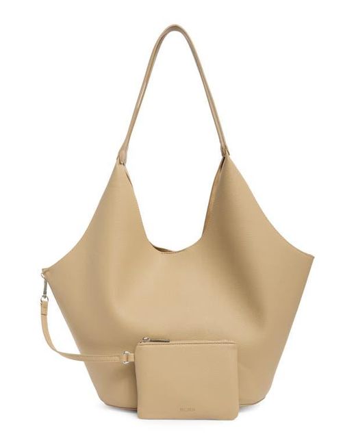 BCBGMAXAZRIA Natural Bucket Tote Bag