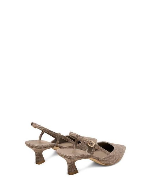 Stuart Weitzman Gray Vinnie 50 Slingback Pump
