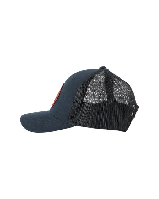 Quiksilver Blue Loose Bait Trucker Hat for men