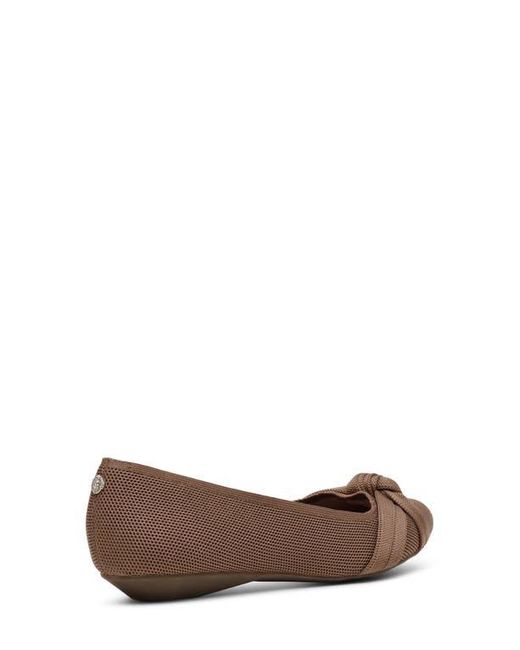 Anne Klein Brown Olami Knot Flat
