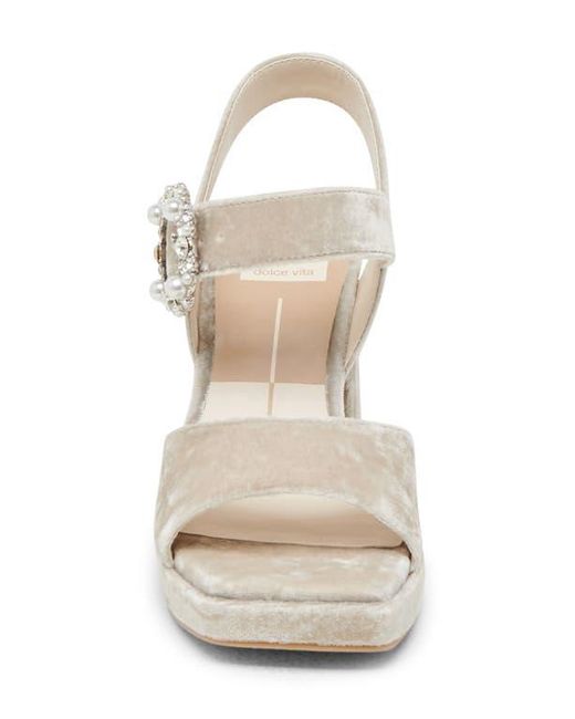 Dolce Vita Natural Amari Platform Sandal