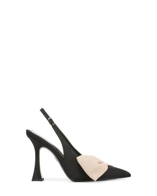 Sam Edelman Black Onia Pointed Toe Slingback Pump