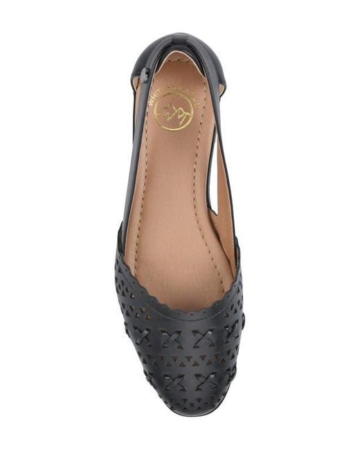 Ballerine donna blu con fibbia - L'Artigiano di Brera