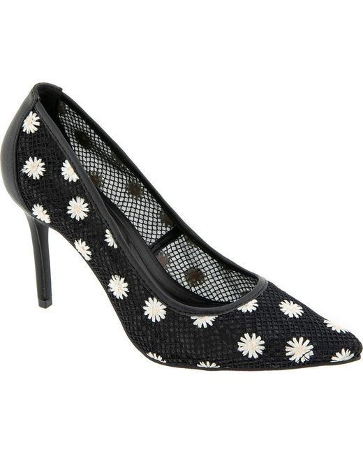 BCBGeneration Black Bissha Floral Pump