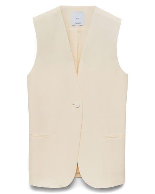 Mango Natural Longline Vest