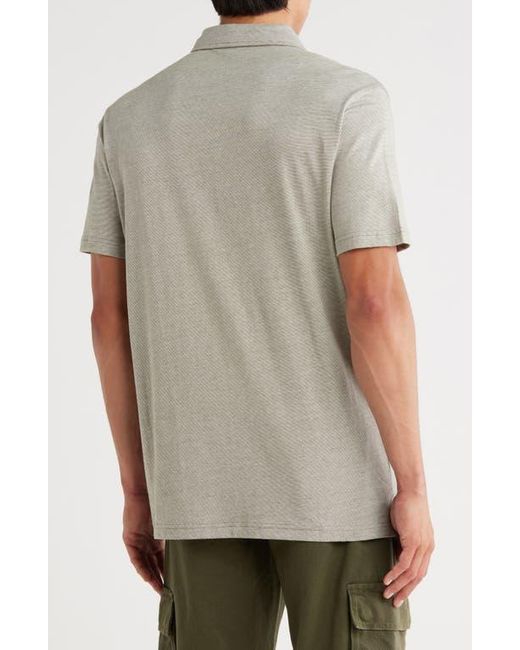 Quiksilver Natural Cameron Yarn Dyed Polo for men
