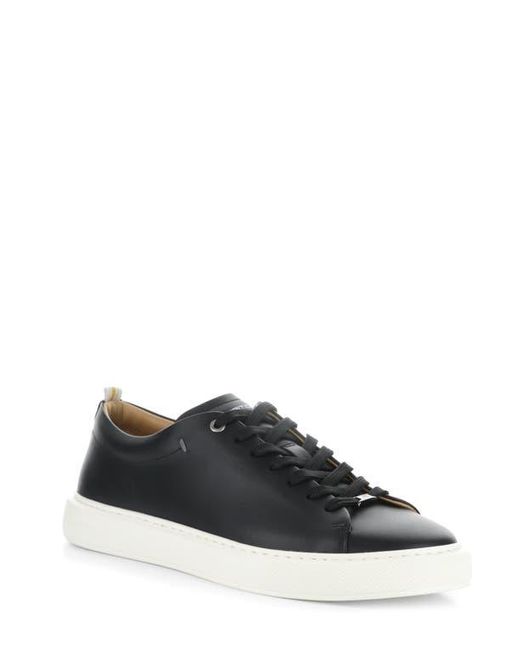 Ambitious Black Leather Sneaker for men