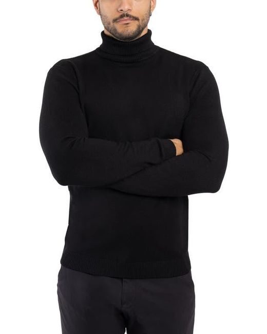 Xray Jeans Blue Turtleneck Pullover Sweater for men