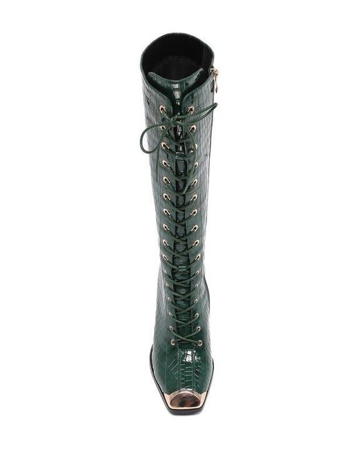 Ninety Union Green Fuji Cap Toe Boot
