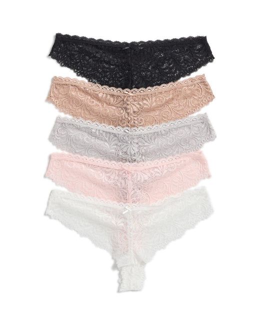 Honeydew Intimates Multicolor Cat Assorted 5-Pack Thongs