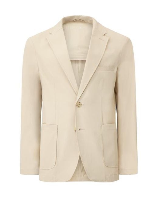 C-LAB NYC Natural Packable Woven Tech Jacket for men