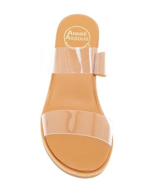 Andre Assous Natural Briella Wedge Sandal