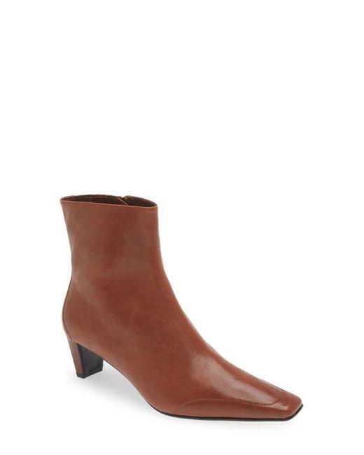 Jeffrey Campbell Brown Outwest Square Toe Boot