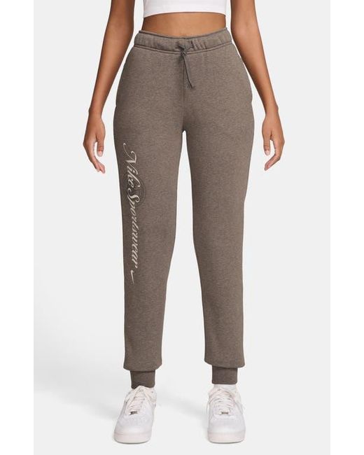Nike Brown Club Fleece Standard Joggers