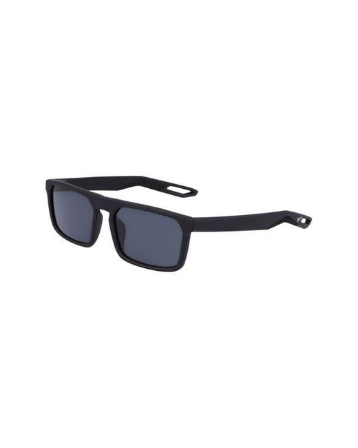 Nike Blue Nv03 55Mm Rectangular Sunglasses for men
