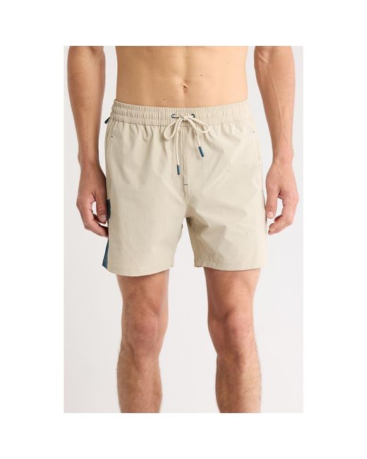 Mr. Swim Natural Stretch Compression Swim Trunks for men