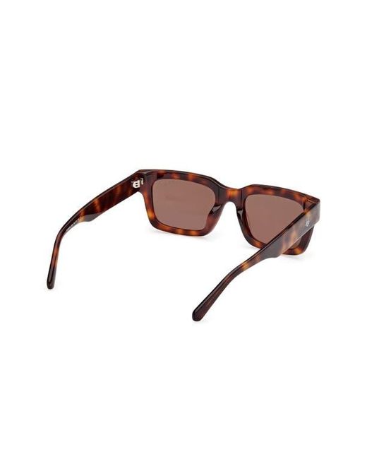 Gant Brown Rectangular Sunglasses for men