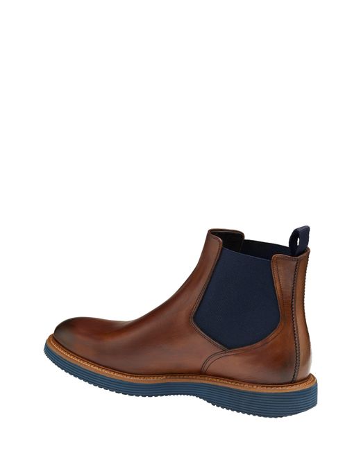 Johnston & Murphy Jameson Chelsea Boot in Brown for Men Lyst