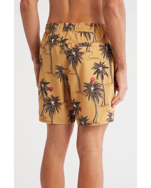 Rip Curl Natural Party Volley Swim Shorts for men