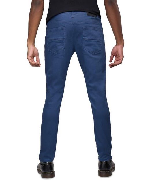 Xray Jeans Blue Cotton-Blend Twill Skinny Jeans for men