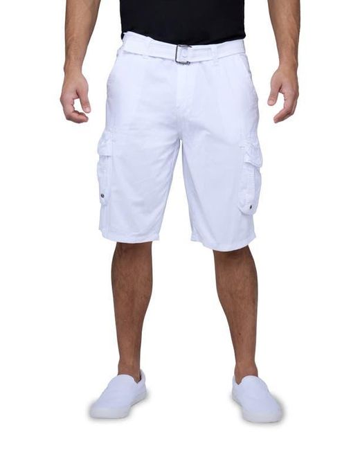 Xray Jeans Black Cargo Shorts for men