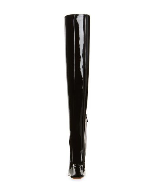 Stella McCartney Black Square Toe Over The Knee Boot