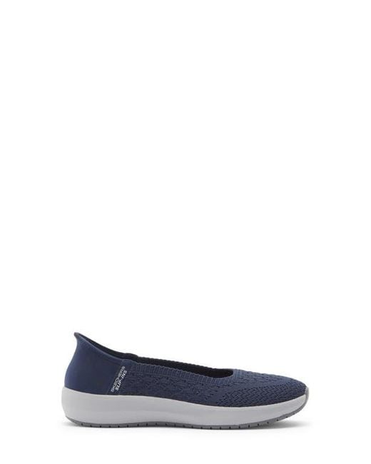 Skechers Blue Slip-Ins Cleo Swift Skimmer Flat