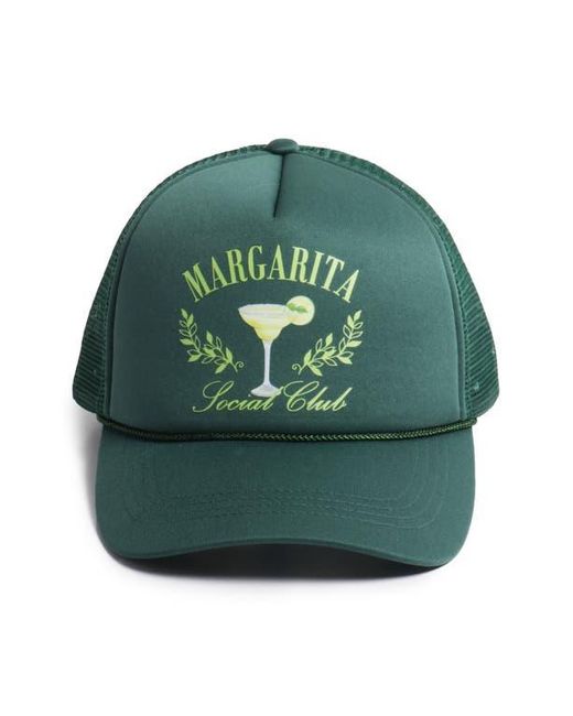 David & Young Green Margarita Social Club Trucker Hat