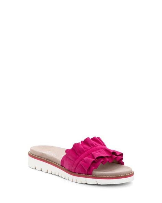 Ara Pink Keyes Slide Sandal