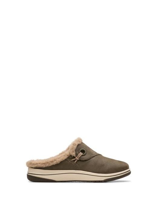 Clarks Brown Breeze Myth Slipon