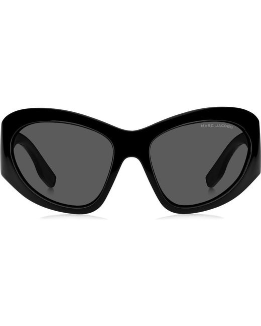 Marc Jacobs Black 62Mm Rectangular Sunglasses