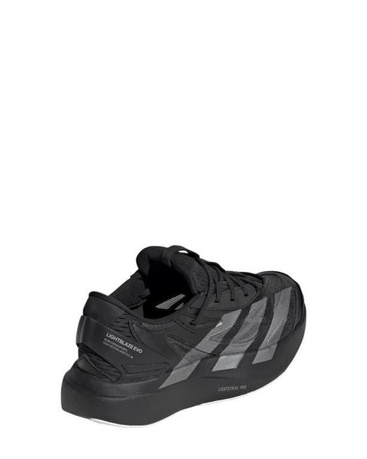 Adidas Black Lightblaze Evo Solid Sneaker