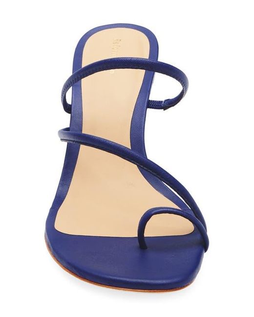 Reformation Blue Jorgia Wedge Sandal