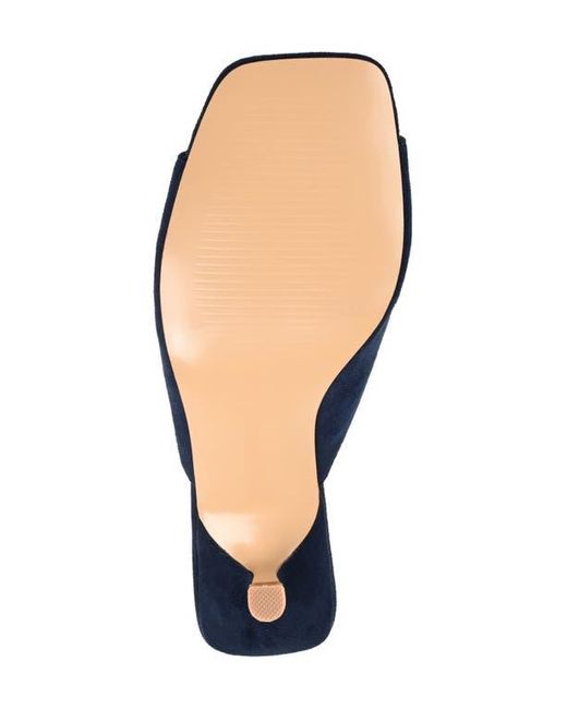 Journee Collection Blue Larna Heeled Sandal